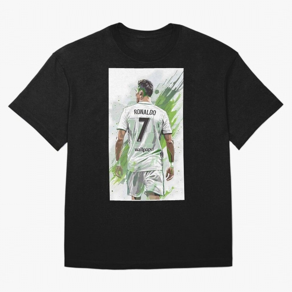 Ronaldo Oversized T-Shirt Honor the Beautiful Game during FIFA World Cup 2026 for Fans of Messi, CR7 and Mbappe and Germany, Bringing Stadium Chants, National Pride, Trophy Dreams and Unforgettable Football Memories; Ideal for Football Dads,