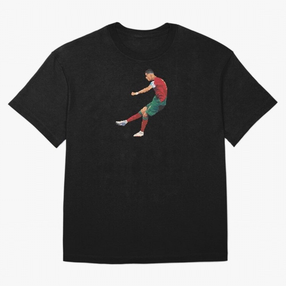 Cristiano Ronaldo Oversized T-Shirt Follow Global Football Passion for FIFA World Cup 2026, Featuring Messi, Neymar and Mbappe, Brazil, Portugal and Argentina, Football Passion, Legendary Performances, Festival Vibes and Supporter Community; Great