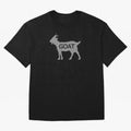 GOAT Grey 2 Oversized T-Shirt Relive Match Day Hype around FIFA World Cup 2026, Haaland and Mbappe, Germany, Global Supporter Spirit, Legendary Goals, National Colors and Tournament Celebration; Ideal for Football Dads, Football Moms, Friends,