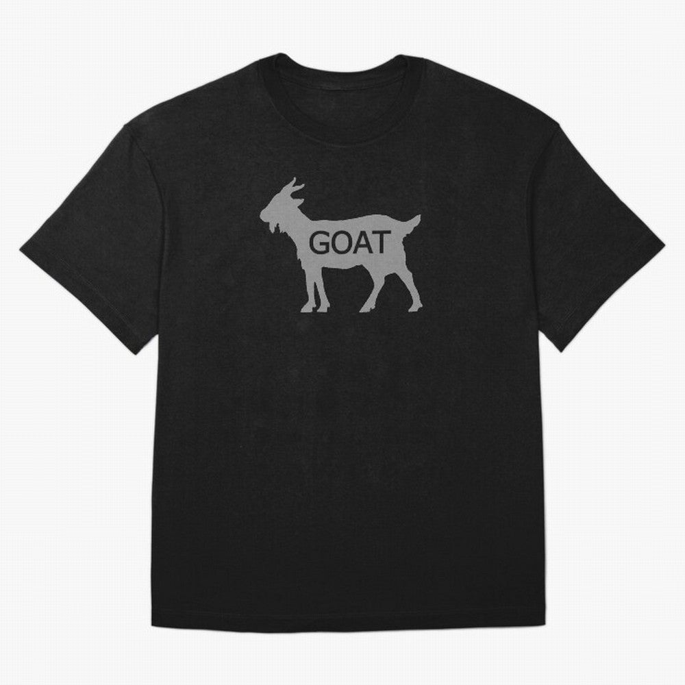 GOAT Grey 2 Oversized T-Shirt Relive Match Day Hype around FIFA World Cup 2026, Haaland and Mbappe, Germany, Global Supporter Spirit, Legendary Goals, National Colors and Tournament Celebration; Ideal for Football Dads, Football Moms, Friends,