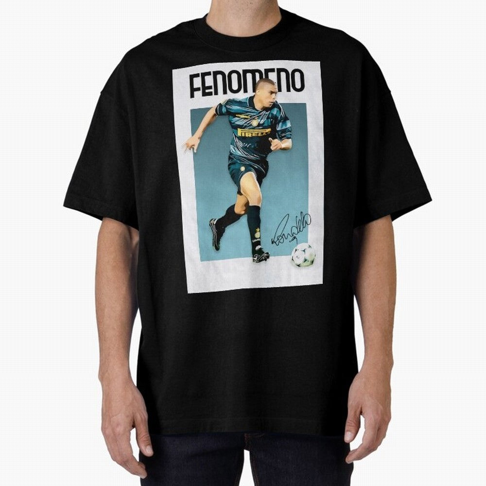 ronaldo Oversized T-Shirt Celebrate Fan Culture around Global Football Passion for FIFA World Cup 2026, Made for Messi, Brazil, Fan Favorite Moments, National Team Passion, Big Match Drama and Soccer History; Made for Die Hard Supporters, Soccer