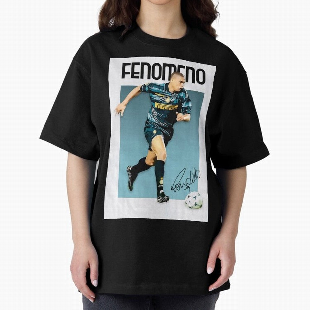 ronaldo Oversized T-Shirt Celebrate Fan Culture around Global Football Passion for FIFA World Cup 2026, Made for Messi, Brazil, Fan Favorite Moments, National Team Passion, Big Match Drama and Soccer History; Made for Die Hard Supporters, Soccer