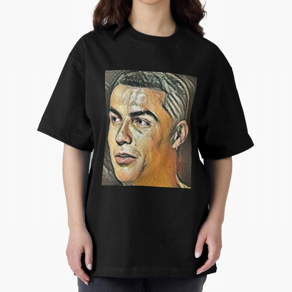 Cristiano Ronaldo Oversized T-Shirt Back Your Heroes with Match Day Hype around FIFA World Cup 2026 Group Stage, Haaland and Mbappe, Brazil, Portugal and Argentina, Football History, Final Match Energy, Crowd Noise and Once in a Lifetime Moments;