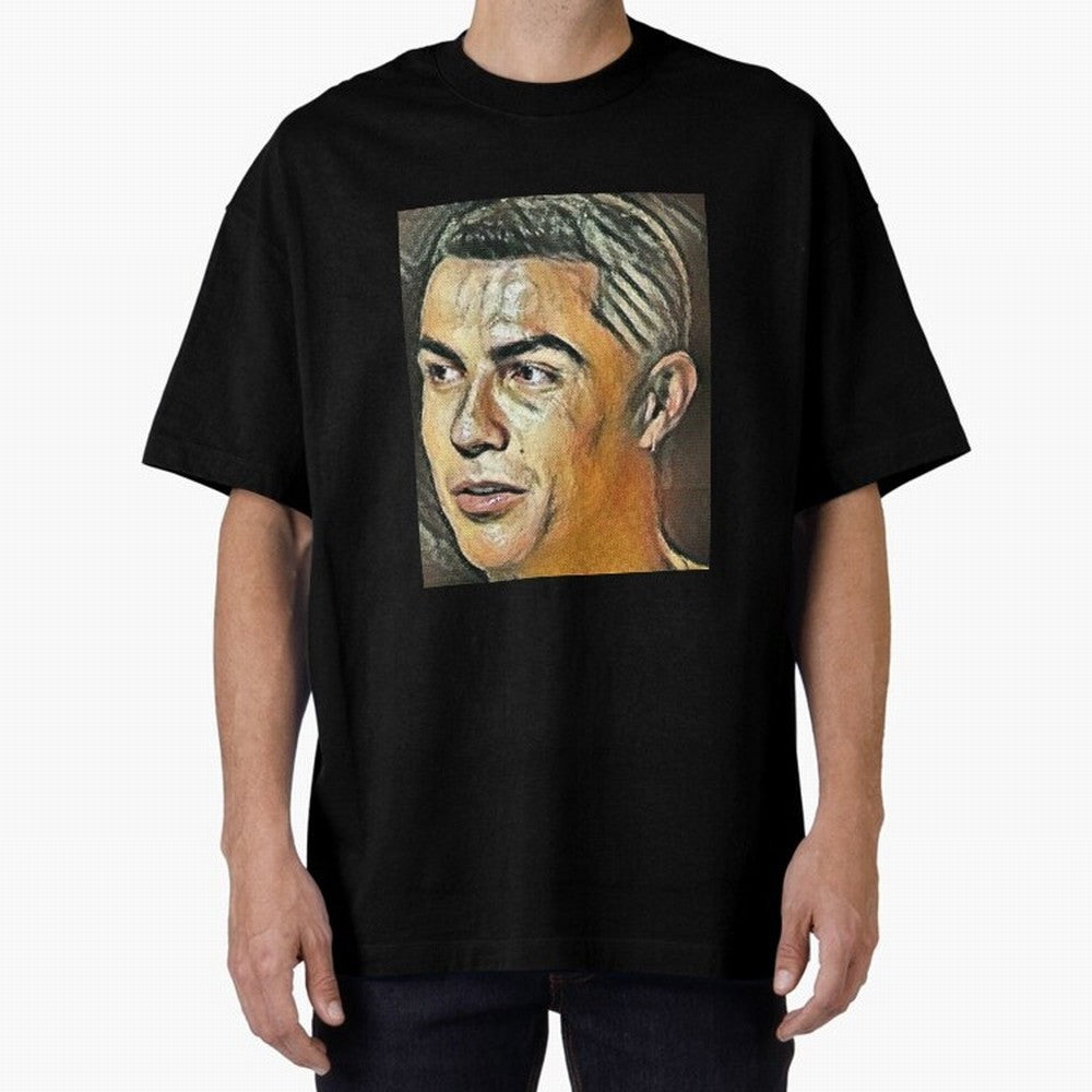 Cristiano Ronaldo Oversized T-Shirt Back Your Heroes with Match Day Hype around FIFA World Cup 2026 Group Stage, Haaland and Mbappe, Brazil, Portugal and Argentina, Football History, Final Match Energy, Crowd Noise and Once in a Lifetime Moments;