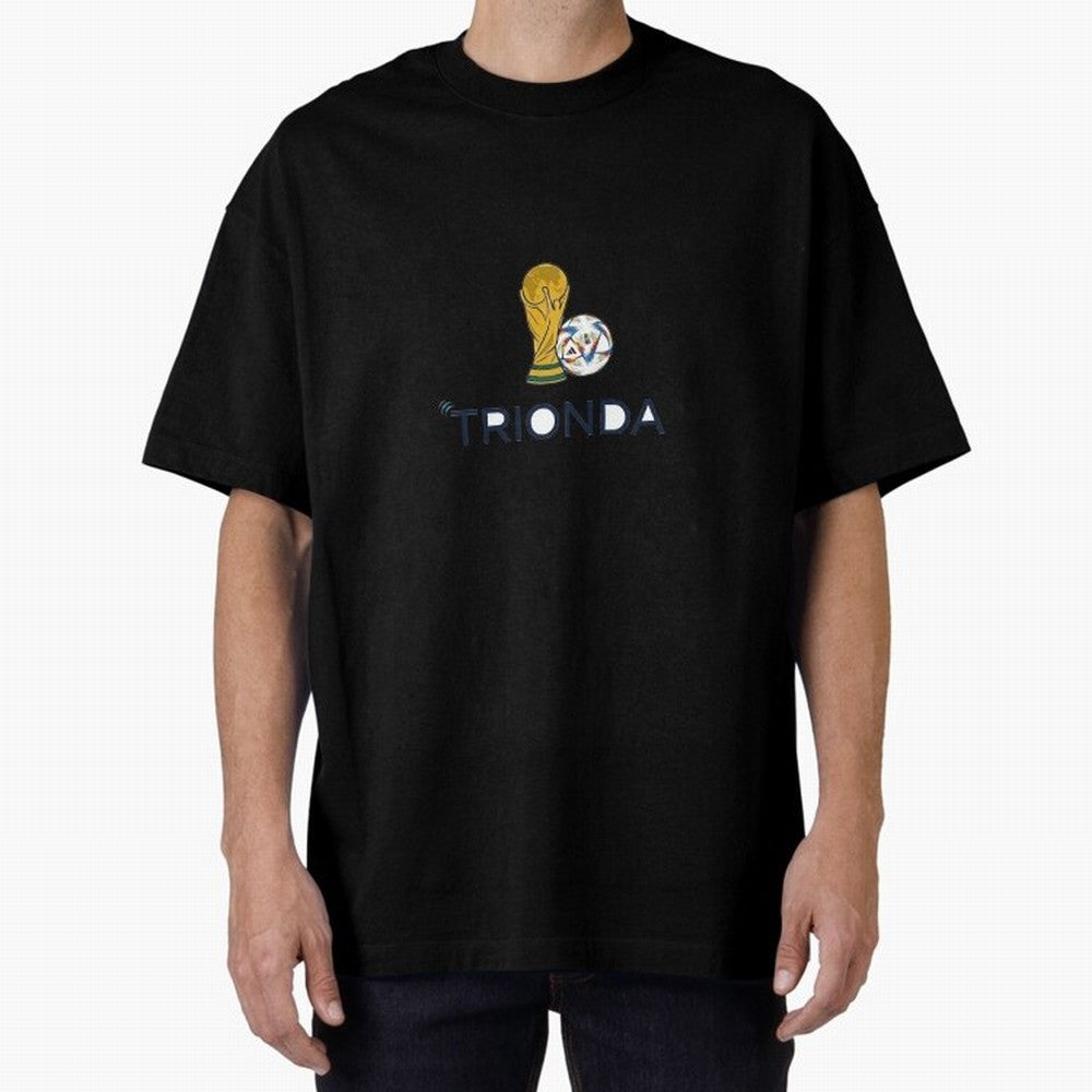 FIFA 2026 Oversized T-Shirt Bring Global Tournament Vibes to FIFA World Cup 2026 Featuring Cristiano Ronaldo, Argentina, France and Brazil Energy, Worldwide Fan Energy, Dramatic Goals, Stadium Lights and Championship Celebrations; Created for Match