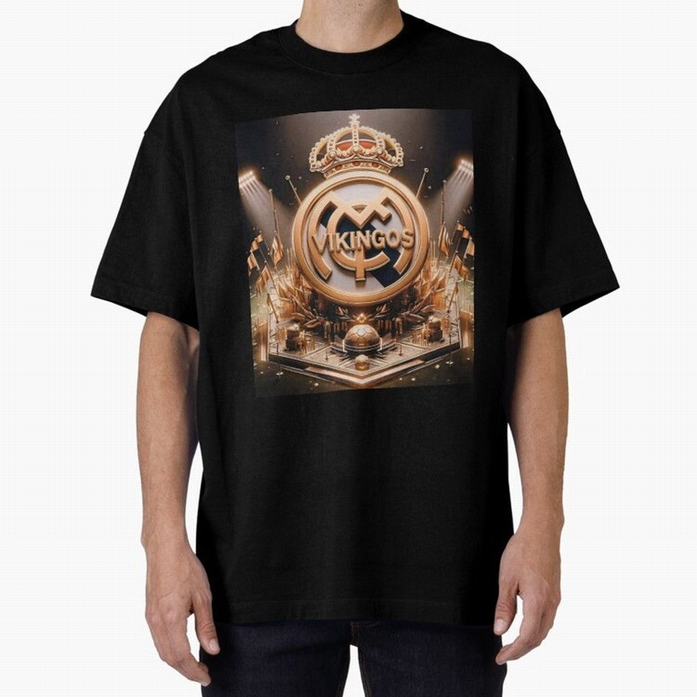 Vikings Oversized T-Shirt Bring Global Tournament Vibes to the FIFA World Cup 2026 Group Stage Journey through Messi, CR7 and Mbappe Highlights, England, France and Netherlands Pride, Championship Spirit, Famous Goals, Roaring Crowds and
