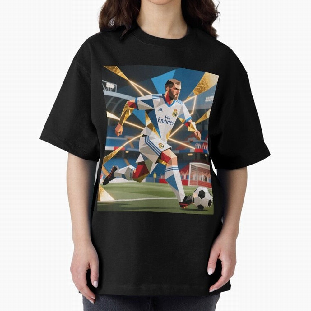 Madridistas Oversized T-Shirt Bring Bold Fan Energy to FIFA World Cup 2026 for Fans of Haaland and Argentina and Brazil, Bringing Stadium Memories, Football Loyalty, International Chants and Championship Tradition; Ideal for Passionate Fans Who
