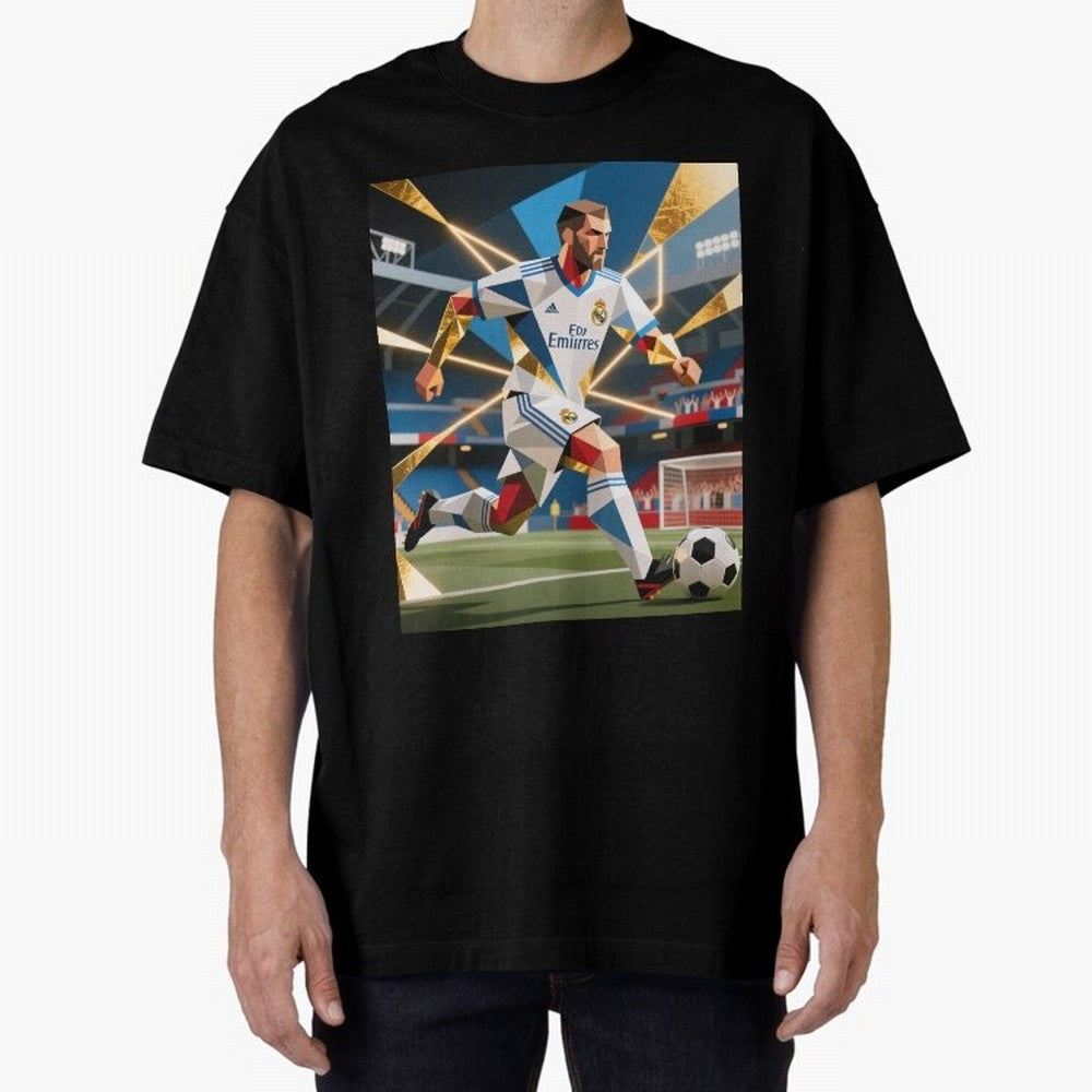 Madridistas Oversized T-Shirt Bring Bold Fan Energy to FIFA World Cup 2026 for Fans of Haaland and Argentina and Brazil, Bringing Stadium Memories, Football Loyalty, International Chants and Championship Tradition; Ideal for Passionate Fans Who