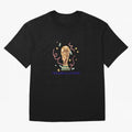 FIFA World Cup 2026 Oversized T-Shirt Honor the Football Icons of FIFA World Cup 2026 USA Canada Mexico Capturing Neymar, Argentina Energy, Retro Football Energy, Iconic Rivalries, Trophy Chase Drama and Stadium Atmosphere; Perfect for Fans,