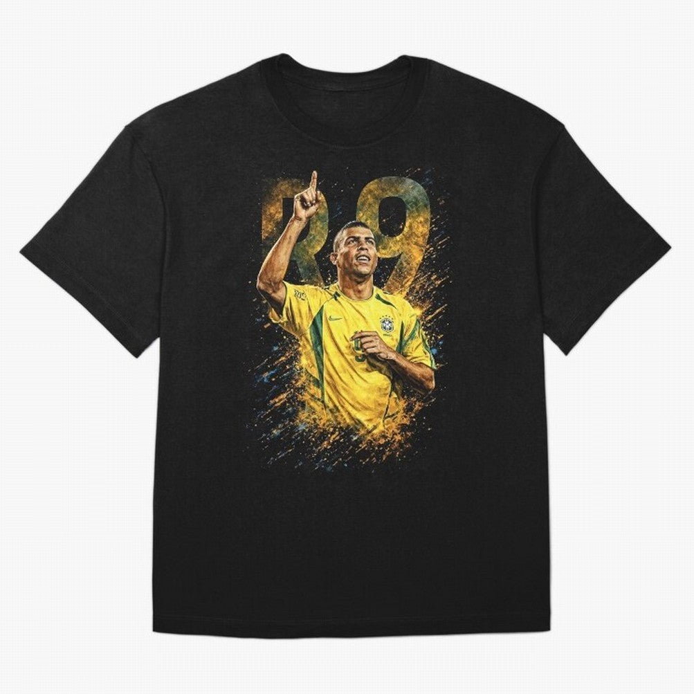 R9 Ronaldo Football Legend Oversized T-Shirt Show Fan Pride Across Match Day Hype around FIFA World Cup 2026 USA Canada Mexico, CR7 and Messi, Brazil, Portugal and Argentina, Football Passion, Legendary Performances, Festival Vibes and Supporter