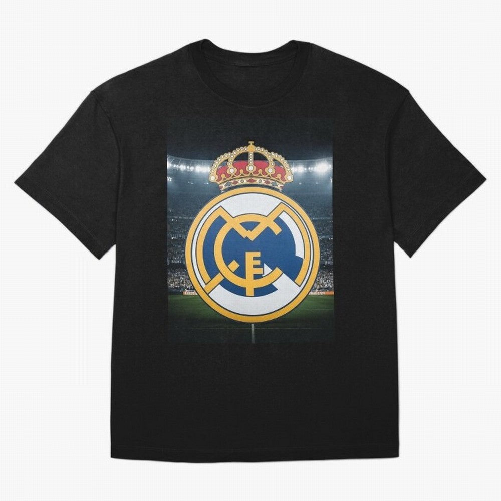 The Madridista Vikings Oversized T-Shirt Represent the Passion of Global Football Passion for FIFA World Cup 2026 USA Canada Mexico, Made for Messi, CR7 and Mbappe, Portugal, Vintage Soccer Flavor, Modern Football Stars, National Flags and Final