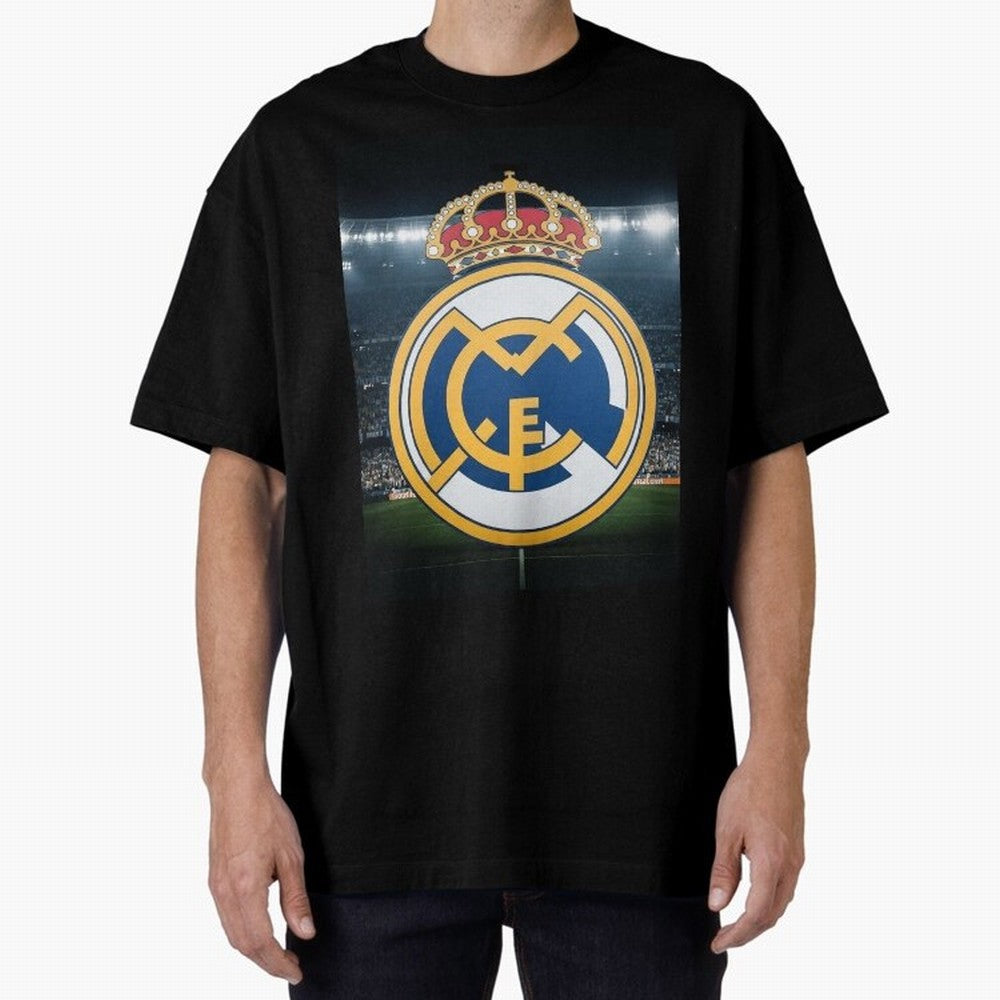 The Madridista Vikings Oversized T-Shirt Represent the Passion of Global Football Passion for FIFA World Cup 2026 USA Canada Mexico, Made for Messi, CR7 and Mbappe, Portugal, Vintage Soccer Flavor, Modern Football Stars, National Flags and Final