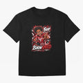 I Show Speed SUI Anime poster | Hype art Red Black Streewear Oversized T-Shirt Create Global Football Passion for FIFA World Cup 2026 Group Stage, Driven by Cristiano Ronaldo, Haaland and CR7, Portugal, Spain and Germany, Sports Nostalgia,