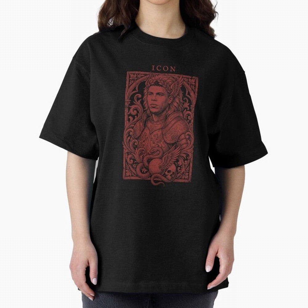 Ronaldo Naz¨¢rio ¡ª The Broken Phenomenon Oversized T-Shirt Celebrate Global Passion for FIFA World Cup 2026 Group Stage for Fans of CR7 and Spain, Bringing Tournament Hype, Historic Matchups, Family Viewing Parties and Global Sports Pride; Perfect