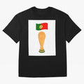 Portugal Football Fan T-Shirt Oversized T-Shirt Celebrate Golden Goal Energy in the FIFA World Cup 2026 Group Stage Journey through Cristiano Ronaldo, Haaland and CR7 Highlights, Brazil Pride, Worldwide Fan Energy, Dramatic Goals, Stadium Lights