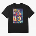 Ronaldinho Oversized T-Shirt Celebrate Every Goal in Match Day Hype around FIFA World Cup 2026 USA Canada Mexico, Messi, Neymar and Mbappe, Spain and Netherlands, Supporter Pride, Iconic Celebrations, Legendary Names and Global Match Day Energy;