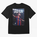 Lionel Messi - They can't copy & paste your aura Oversized T-Shirt Embrace Global Football Passion for FIFA World Cup 2026 USA Canada Mexico, Capturing Messi, Neymar and Mbappe, Brazil, Portugal and Argentina, Champion Mindset, Group Stage Buzz,