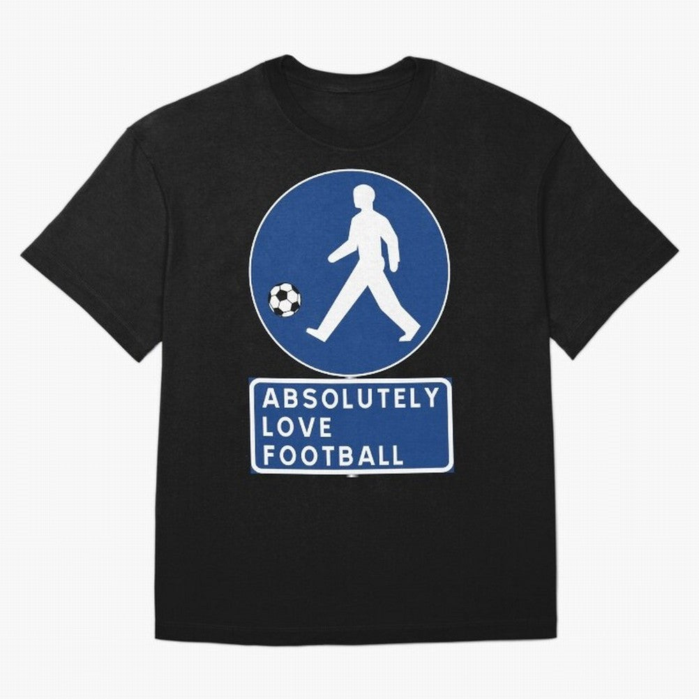 Absolutely Love Football Oversized T-Shirt Celebrate Unforgettable Nights in Global Football Passion for FIFA World Cup 2026 USA Canada Mexico, Celebrating Messi, CR7 and Mbappe, England and Germany, Championship Spirit, Famous Goals, Roaring