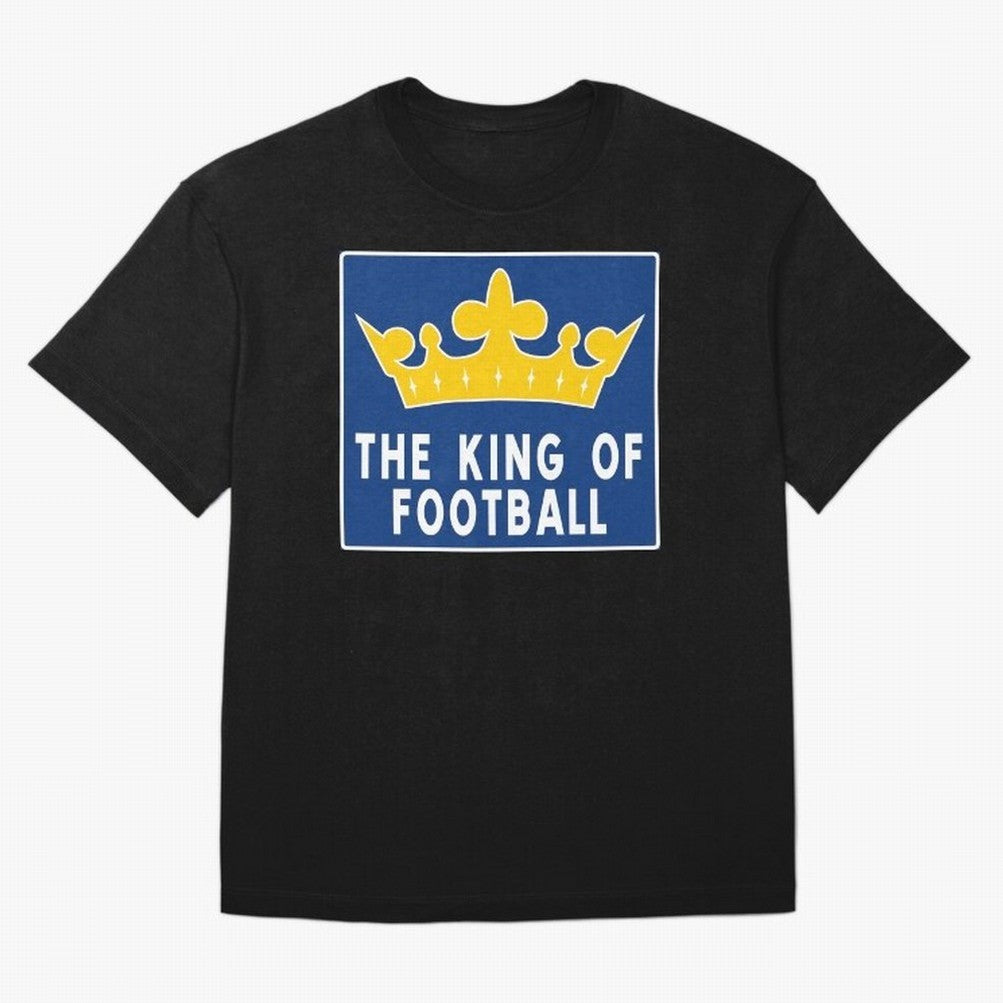 The King of Football Oversized T-Shirt Unlock FIFA World Cup 2026 USA Canada Mexico for Fans of Neymar and Brazil, Portugal and Argentina, Bringing Stadium Chants, National Pride, Trophy Dreams and Unforgettable Football Memories; Perfect for