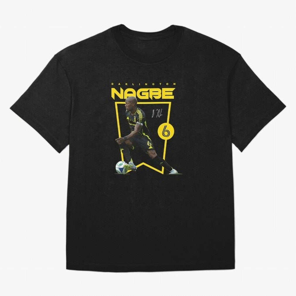 Darlington Nagbe Columbus Oversized T-Shirt Stand Proud for Match Day Hype around FIFA World Cup 2026 Group Stage, Haaland and Mbappe, France, Stadium Memories, Football Loyalty, International Chants and Championship Tradition; Created for Match