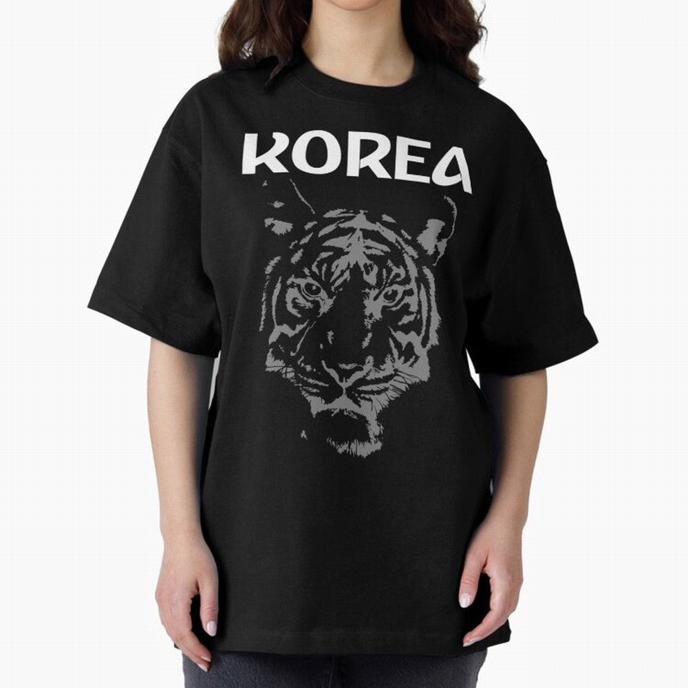 Team Korea Soccer Oversized T-Shirt Bring a Champion Mindset to FIFA World Cup 2026 USA Canada Mexico Built around Cristiano Ronaldo, Germany Energy, Football Festival Excitement, Trophy Ambitions, Country Rivalries and Star Player Buzz; Created