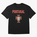 Portugal Oversized T-Shirt Stand Proud for Match Day Hype around FIFA World Cup 2026, CR7 and Messi, Portugal, Vintage Soccer Flavor, Modern Football Stars, National Flags and Final Night Emotion; Ideal for Passionate Fans Who Love Underdog