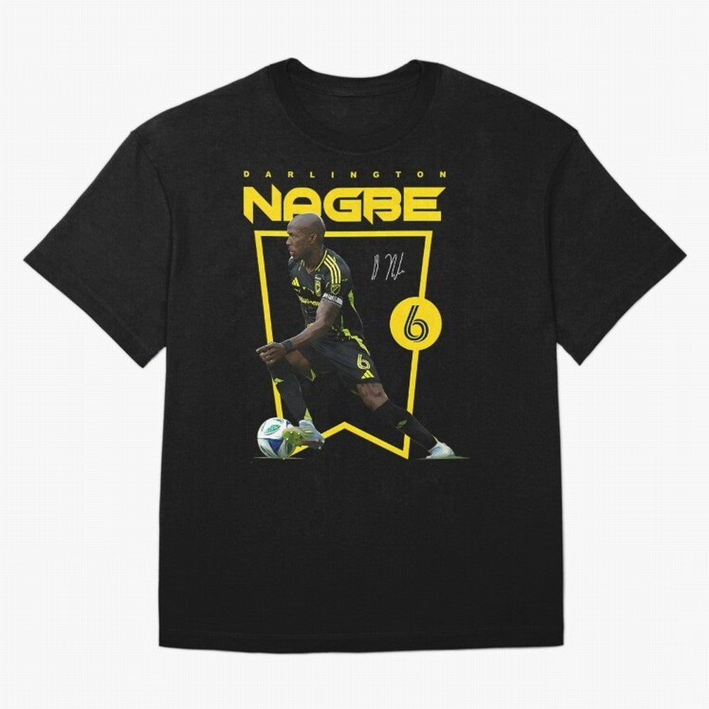 Darlington Nagbe Columbus Crew Oversized T-Shirt Join Supporters Worldwide for FIFA World Cup 2026 Inspired by CR7, Argentina and Brazil Energy, Supporter Pride, Iconic Celebrations, Legendary Names and Global Match Day Energy; Ideal for Passionate