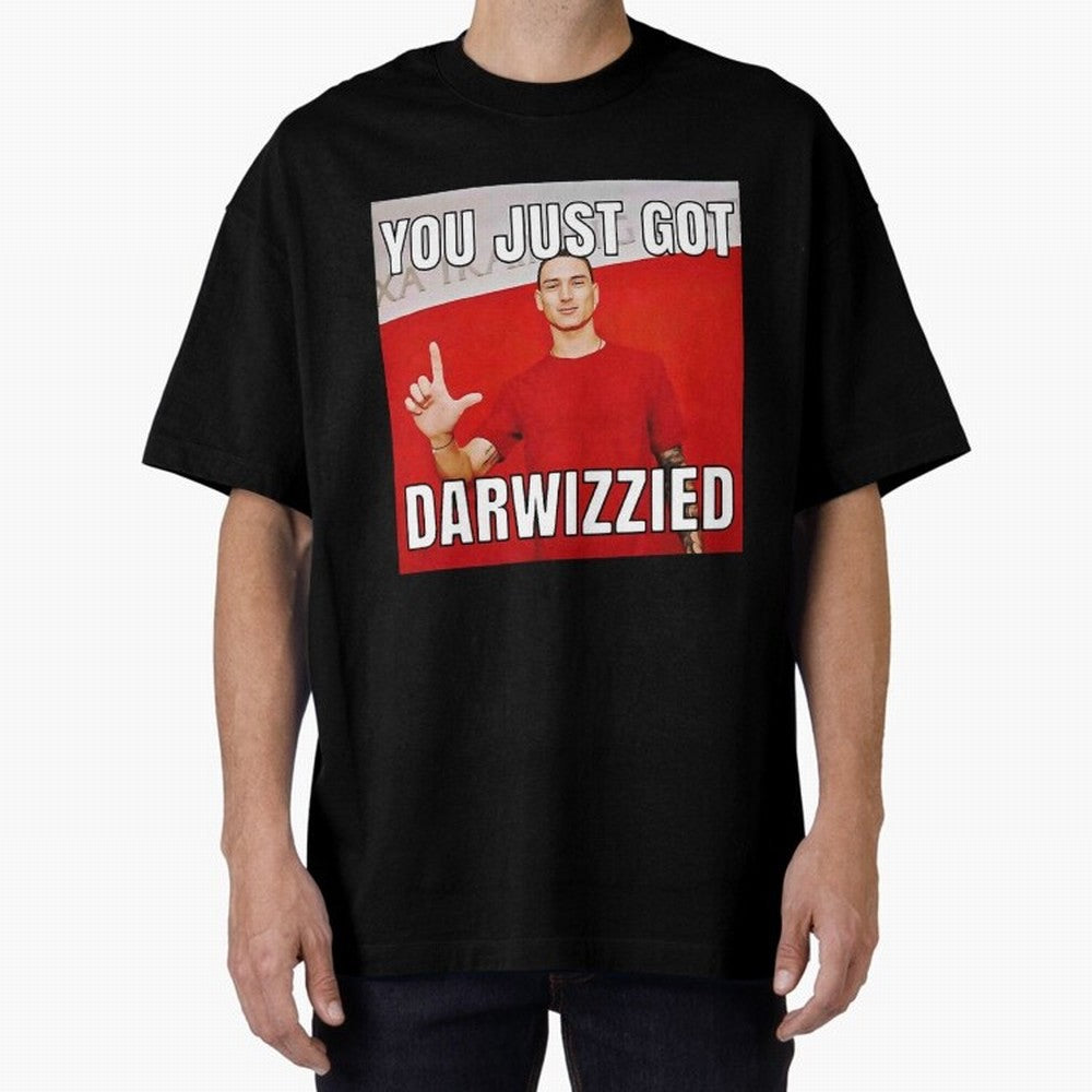 You Just Got Darwizzied Active Oversized T-Shirt Unlock FIFA World Cup 2026 USA Canada Mexico Spirit, Capturing Argentina, Haaland, Football Passion, Legendary Performances, Festival Vibes and Supporter Community; Perfect for People Who Love