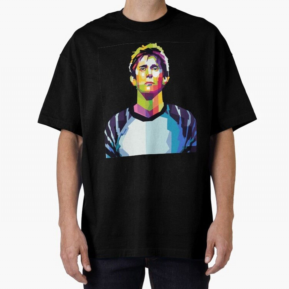 Edwin Van Der Sar Oversized T-Shirt Turn Up for Global Football Passion for FIFA World Cup 2026, Celebrating CR7, Portugal, Spain and Germany, Global Supporter Spirit, Legendary Goals, National Colors and Tournament Celebration; Great for