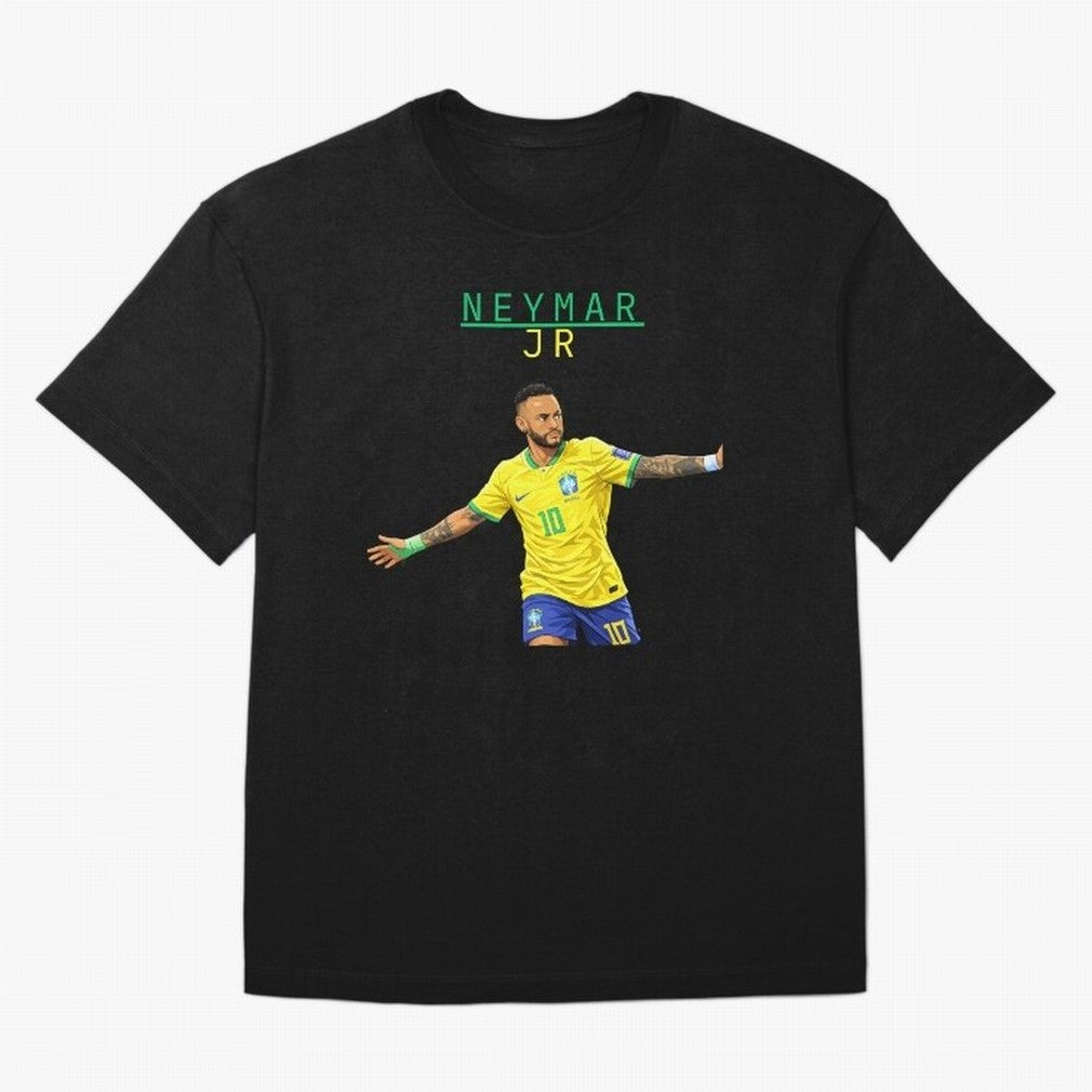 Neymar Oversized T-Shirt Bring Supporter Culture to Match Day Hype around FIFA World Cup 2026 USA Canada Mexico, CR7 and Messi, France and Portugal, Stadium Chants, National Pride, Trophy Dreams and Unforgettable Football Memories; Built for