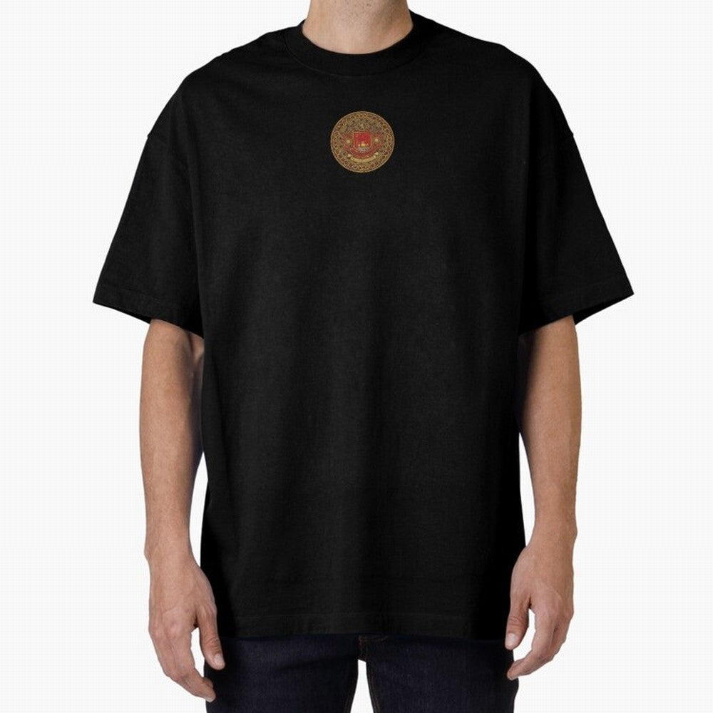 The Crimson Dominion Oversized T-Shirt Turn Football Passion into Match Day Hype around FIFA World Cup 2026, Messi and Cristiano Ronaldo, Brazil, Portugal and Argentina, Worldwide Fan Energy, Dramatic Goals, Stadium Lights and Championship