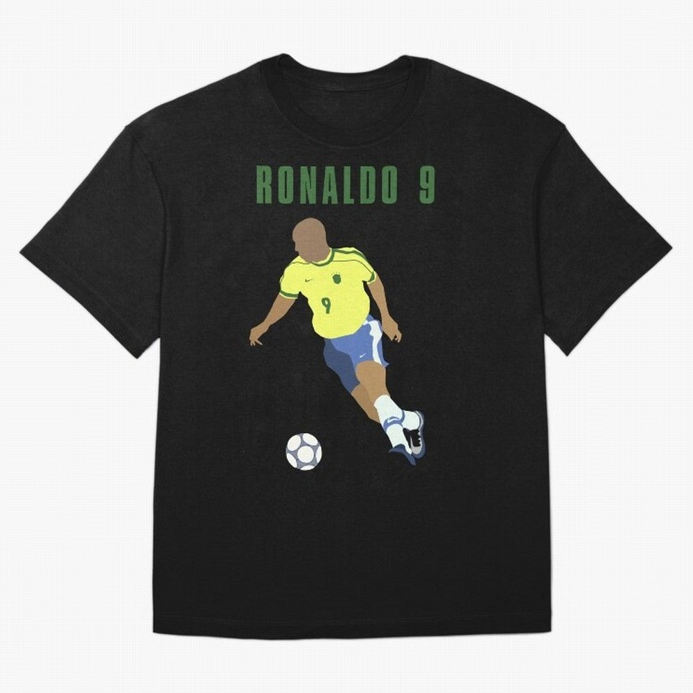 BRAZIL 9 Oversized T-Shirt Show Match Day Excitement for FIFA World Cup 2026 Featuring Messi, CR7 and Mbappe, Netherlands Energy, Tournament Hype, Historic Matchups, Family Viewing Parties and Global Sports Pride; Ideal for Fans Who Follow Messi,