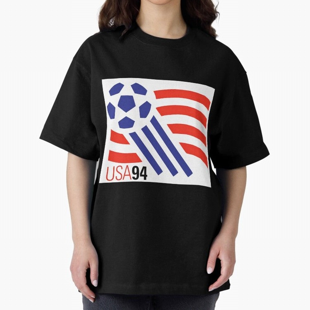 USA WC 94 Classic Oversized T-Shirt Show Championship Spirit for the FIFA World Cup 2026 USA Canada Mexico Journey through Neymar Highlights, Netherlands Pride, Tournament Hype, Historic Matchups, Family Viewing Parties and Global Sports Pride;