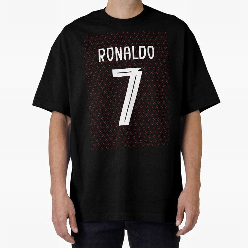 Christiano Ronaldo Portugal Kit 2025 Oversized T-Shirt Showcase the FIFA World Cup 2026 Group Stage Journey through Neymar, Haaland and Cristiano Ronaldo Highlights, Brazil Pride, Champion Mindset, Group Stage Buzz, Knockout Tension and Passionate