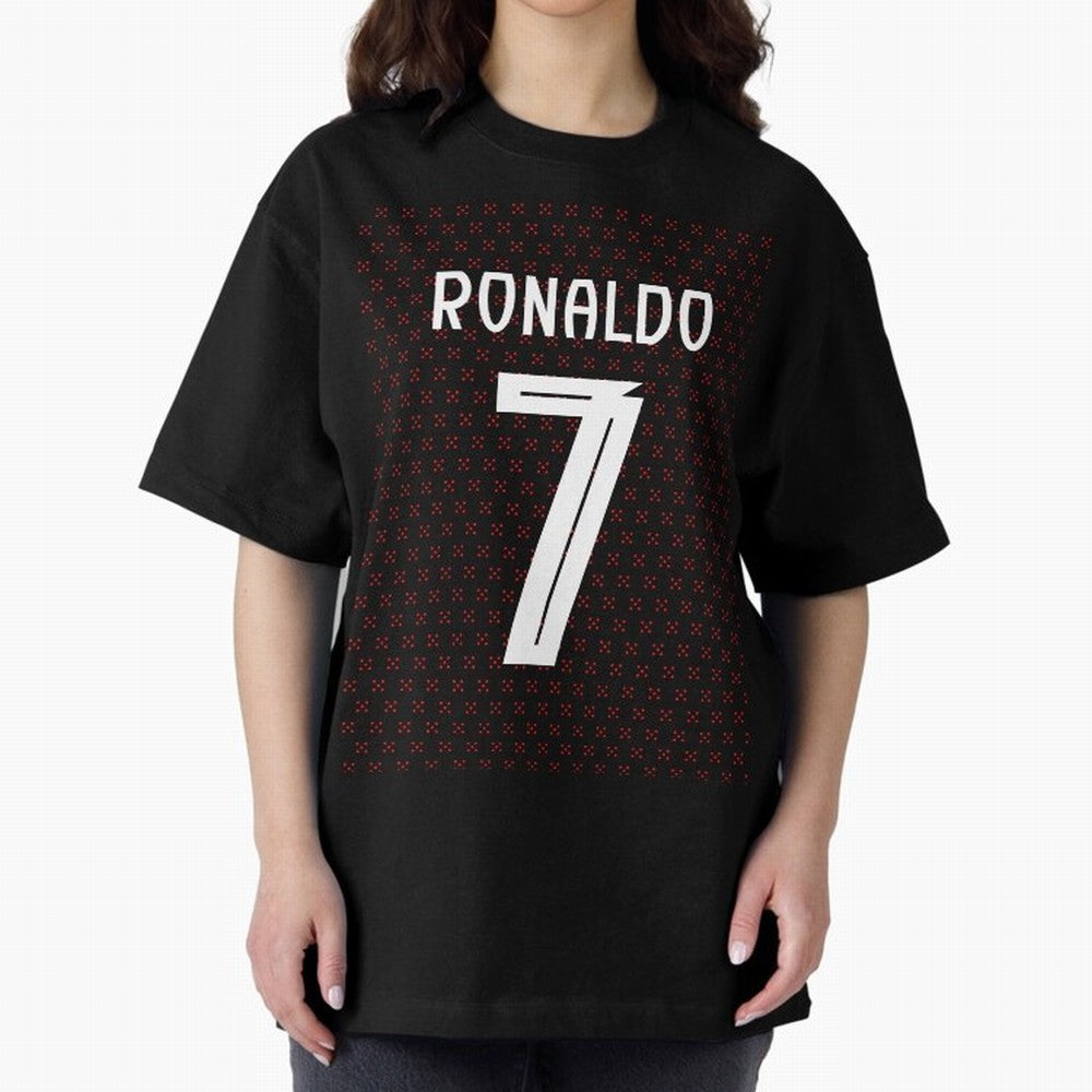 Christiano Ronaldo Portugal Kit 2025 Oversized T-Shirt Showcase the FIFA World Cup 2026 Group Stage Journey through Neymar, Haaland and Cristiano Ronaldo Highlights, Brazil Pride, Champion Mindset, Group Stage Buzz, Knockout Tension and Passionate