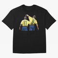 Romario & Ronaldo Oversized T-Shirt Keep the Match Day Mood of Match Day Hype around FIFA World Cup 2026 Group Stage, Messi and Cristiano Ronaldo, Brazil, Goal Celebration Energy, Supporter Heritage, Football Icons and Worldwide Tournament Joy;