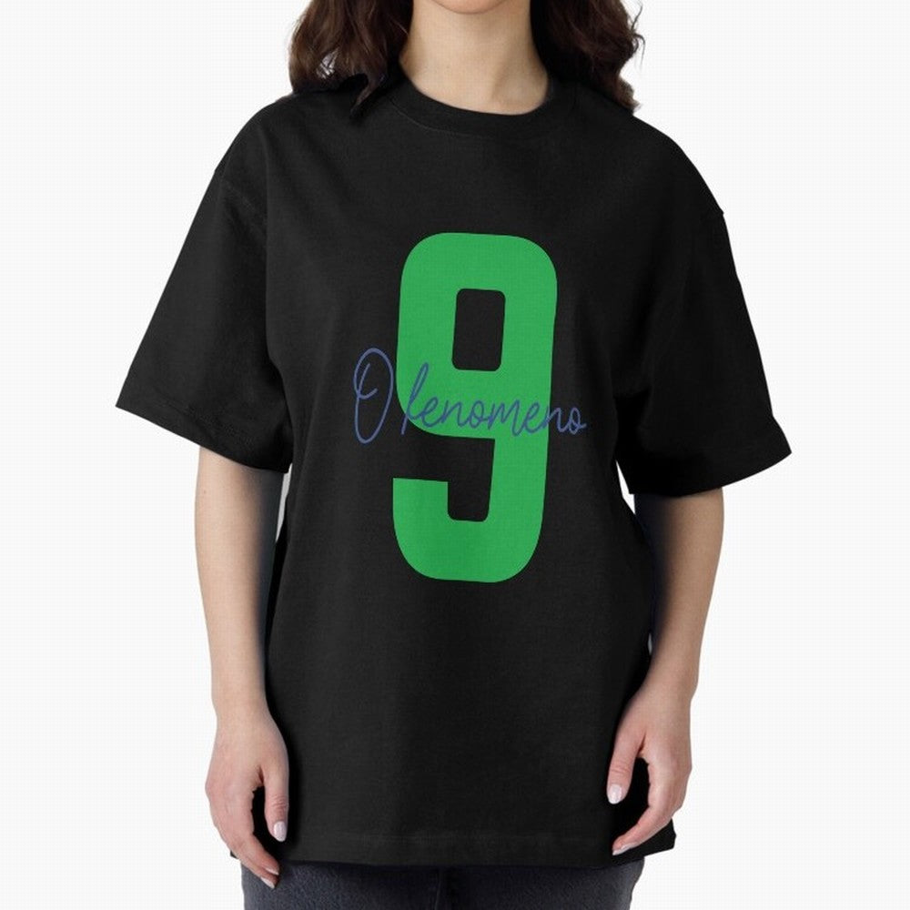 Ronaldo Naz¨¢rio ¡°O Fen?meno¡± 9 GOAT Football Poster Art Oversized T-Shirt Join the Global Buzz around FIFA World Cup 2026 Group Stage Spirit, Filled with France, Messi and Cristiano Ronaldo, Sports Nostalgia, International Competition, Famous