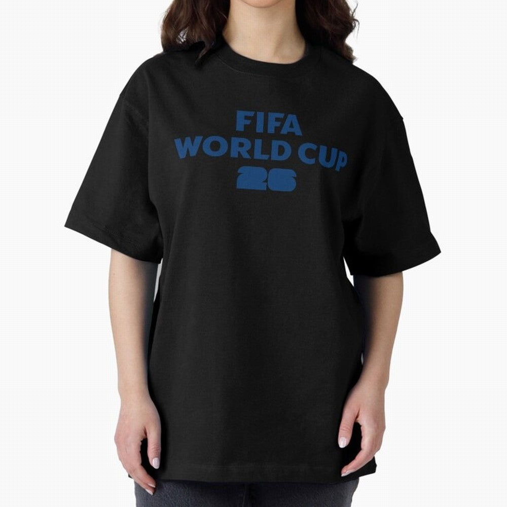 The Biggest Tournament in the World Oversized T-Shirt Celebrate Soccer Greatness during Match Day Hype around FIFA World Cup 2026, CR7 and Messi, Portugal, Spain and Germany, Vintage Soccer Flavor, Modern Football Stars, National Flags and Final