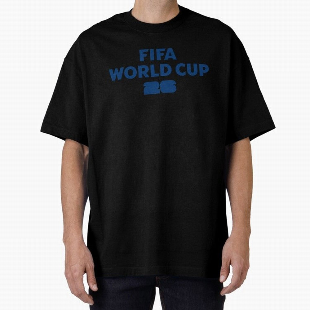 The Biggest Tournament in the World Oversized T-Shirt Celebrate Soccer Greatness during Match Day Hype around FIFA World Cup 2026, CR7 and Messi, Portugal, Spain and Germany, Vintage Soccer Flavor, Modern Football Stars, National Flags and Final