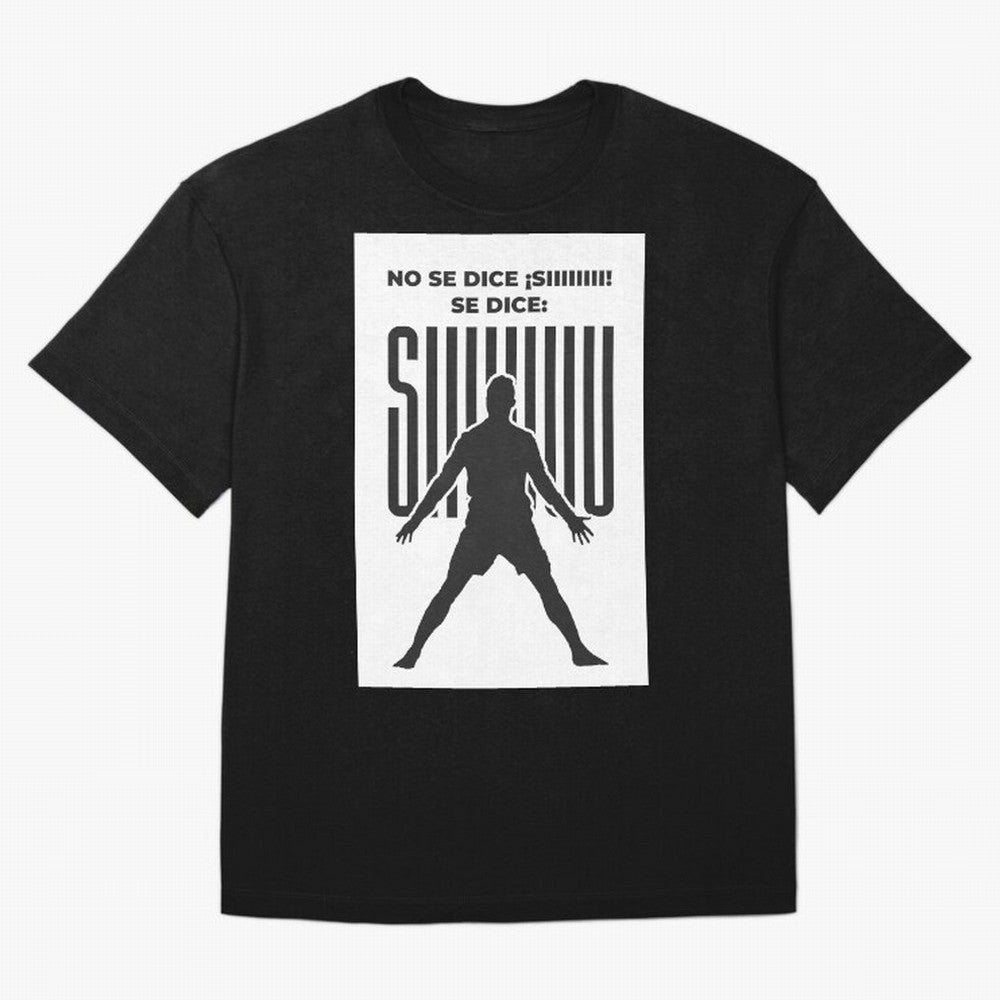 SIUUU - RONALDO Oversized T-Shirt Enjoy FIFA World Cup 2026 USA Canada Mexico Spirit, Capturing Brazil, Cristiano Ronaldo, Haaland and CR7, Fan Favorite Moments, National Team Passion, Big Match Drama and Soccer History; Created for Match Day