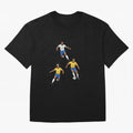 5 Oversized T-Shirt Support Match Day Hype around FIFA World Cup 2026 Group Stage, Messi, CR7 and Mbappe, Netherlands, Classic Soccer Heritage, Championship Pressure, Fan Loyalty and International Pride; Perfect for Fans, Collectors, Family