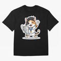 Kitten - Ucl Tittle | Ronaldo Oversized T-Shirt Show Up for the Glory of FIFA World Cup 2026 Spirit, Connected to France, CR7 and Messi, Supporter Pride, Iconic Celebrations, Legendary Names and Global Match Day Energy; Great for Supporters Who