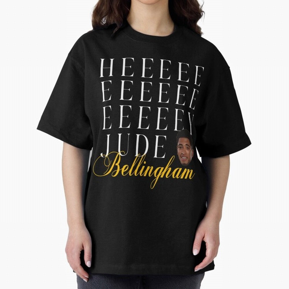 Jude Bellingham Oversized T-Shirt Celebrate the Stars of the FIFA World Cup 2026 Journey through Messi Highlights, Netherlands Pride, Goal Celebration Energy, Supporter Heritage, Football Icons and Worldwide Tournament Joy; Great for Supporters Who