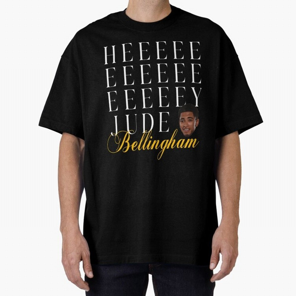 Jude Bellingham Oversized T-Shirt Celebrate the Stars of the FIFA World Cup 2026 Journey through Messi Highlights, Netherlands Pride, Goal Celebration Energy, Supporter Heritage, Football Icons and Worldwide Tournament Joy; Great for Supporters Who