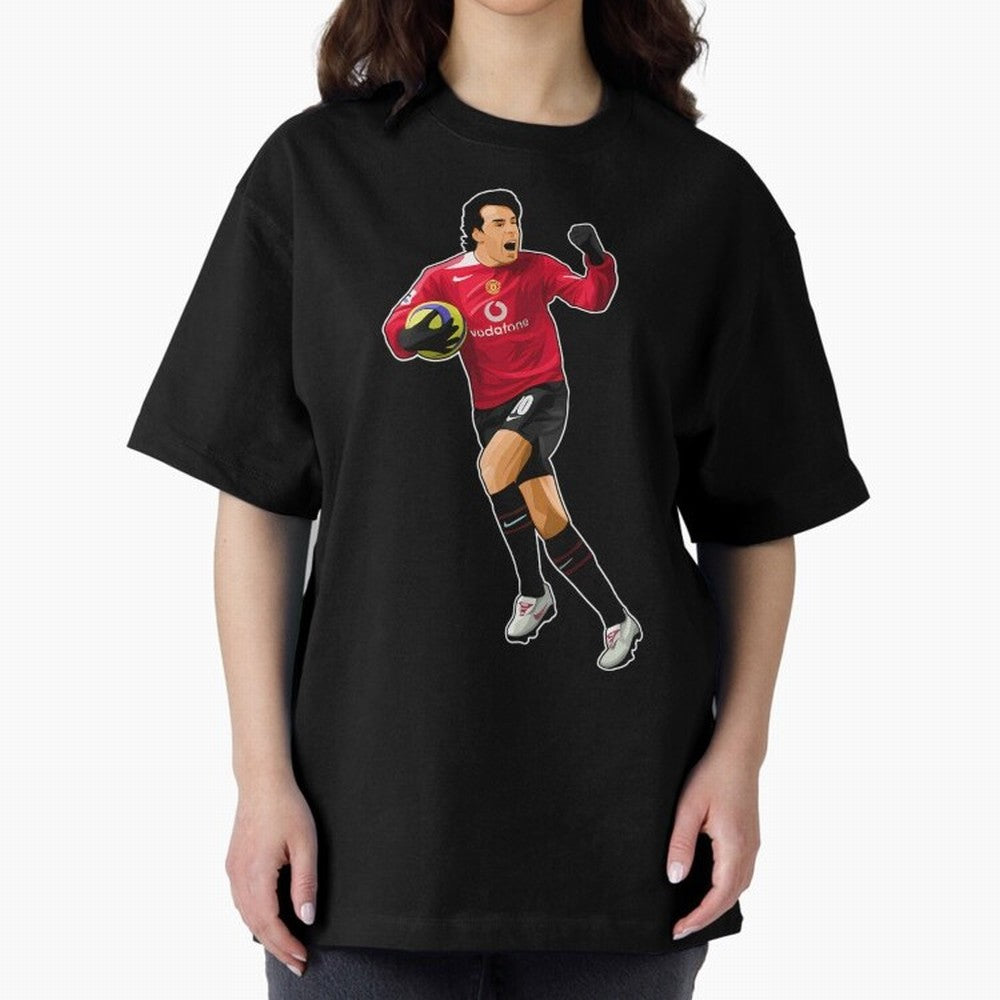 Ruud Van Nistelrooy #10 Scooring Goals Oversized T-Shirt Represent the Passion of the FIFA World Cup 2026 USA Canada Mexico Journey through Messi, CR7 and Mbappe Highlights, Portugal Pride, Retro Football Energy, Iconic Rivalries, Trophy Chase