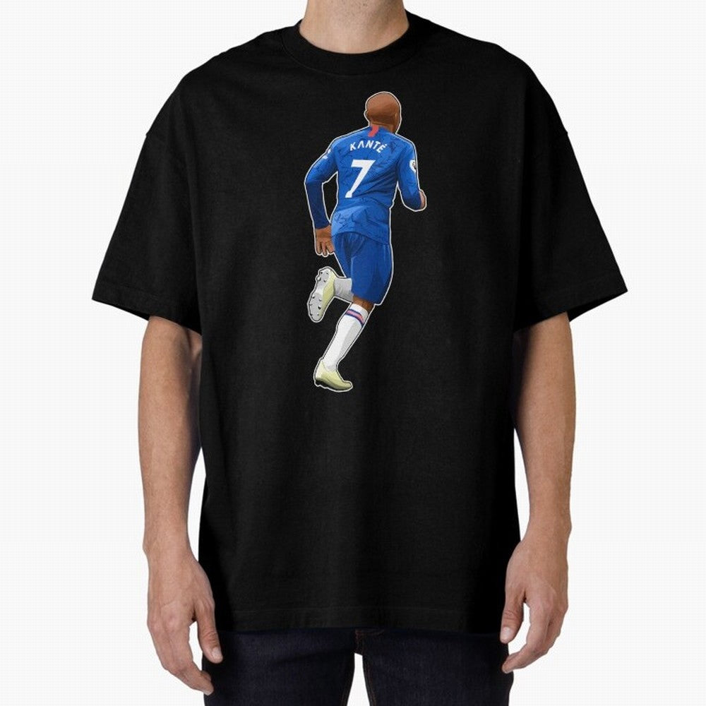 Ngolo Kante #7 Runs Oversized T-Shirt Bring Supporter Culture to Global Football Passion for FIFA World Cup 2026 USA Canada Mexico, with Messi, CR7 and Mbappe, Brazil, Portugal and Argentina, Soccer Culture, Superstar Moments, National Team Dreams