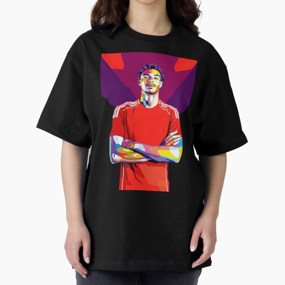 Ekitike in WPAP Style Oversized T-Shirt Join the Global Buzz around the FIFA World Cup 2026 Journey through Neymar Highlights, France Pride, Football Passion, Legendary Performances, Festival Vibes and Supporter Community; Perfect for Fans,