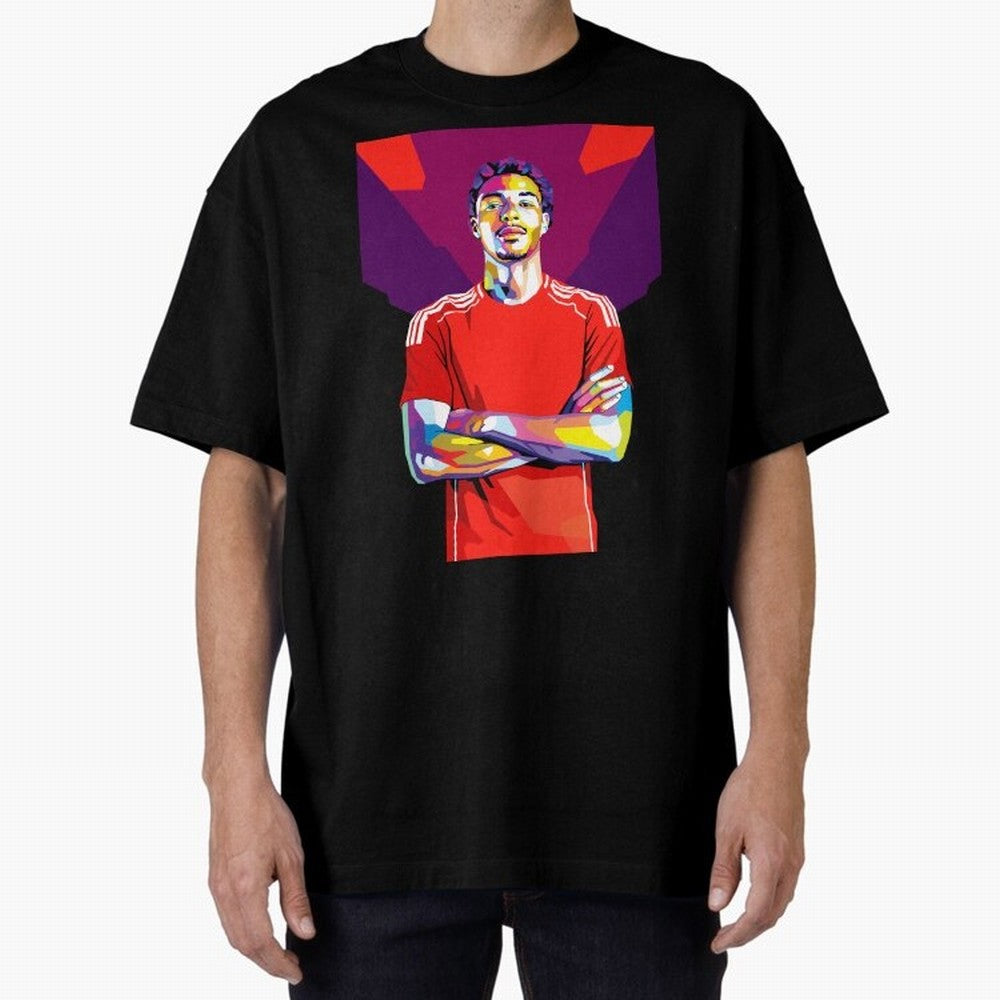 Ekitike in WPAP Style Oversized T-Shirt Join the Global Buzz around the FIFA World Cup 2026 Journey through Neymar Highlights, France Pride, Football Passion, Legendary Performances, Festival Vibes and Supporter Community; Perfect for Fans,