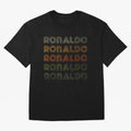 Love Heart Ronaldo Tee GrungeVintage Style Black Ronaldo Oversized T-Shirt Experience the Global Stage of FIFA World Cup 2026 for Fans of Messi and Cristiano Ronaldo and England, Bringing Game Day Rituals, Football Legends, Country Pride and the