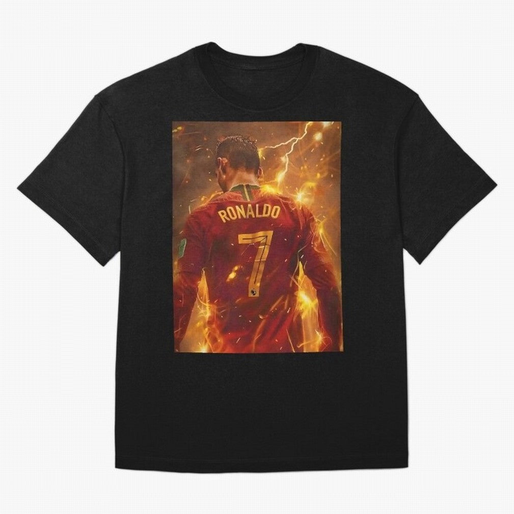 CR7 Christiano Ronaldo Oversized T-Shirt Represent the Passion of FIFA World Cup 2026 Centered on Cristiano Ronaldo, England and Germany Energy, Champion Mindset, Group Stage Buzz, Knockout Tension and Passionate Fan Culture; Made for Die Hard